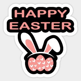 Bunny Eggs Sticker